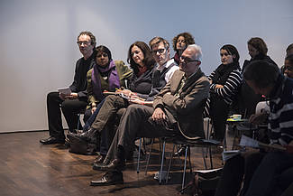 Helmut Groschwitz, Monica Juneja, Schoole Mostafawy, Klas Grinell und Klaas Ruitenbeek, photo: Sebastian Bolesch